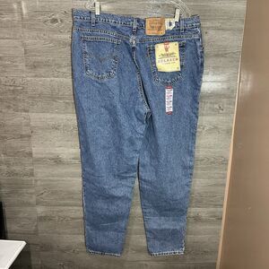 Vtg 90s Levi's 950 Relaxed Fit Tapered Leg High Orange Tab Jeans 22 W USA NWT